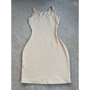Assets Red Hot Label by Spanx Shaping Slip Dress Beige Nude Size Medium M